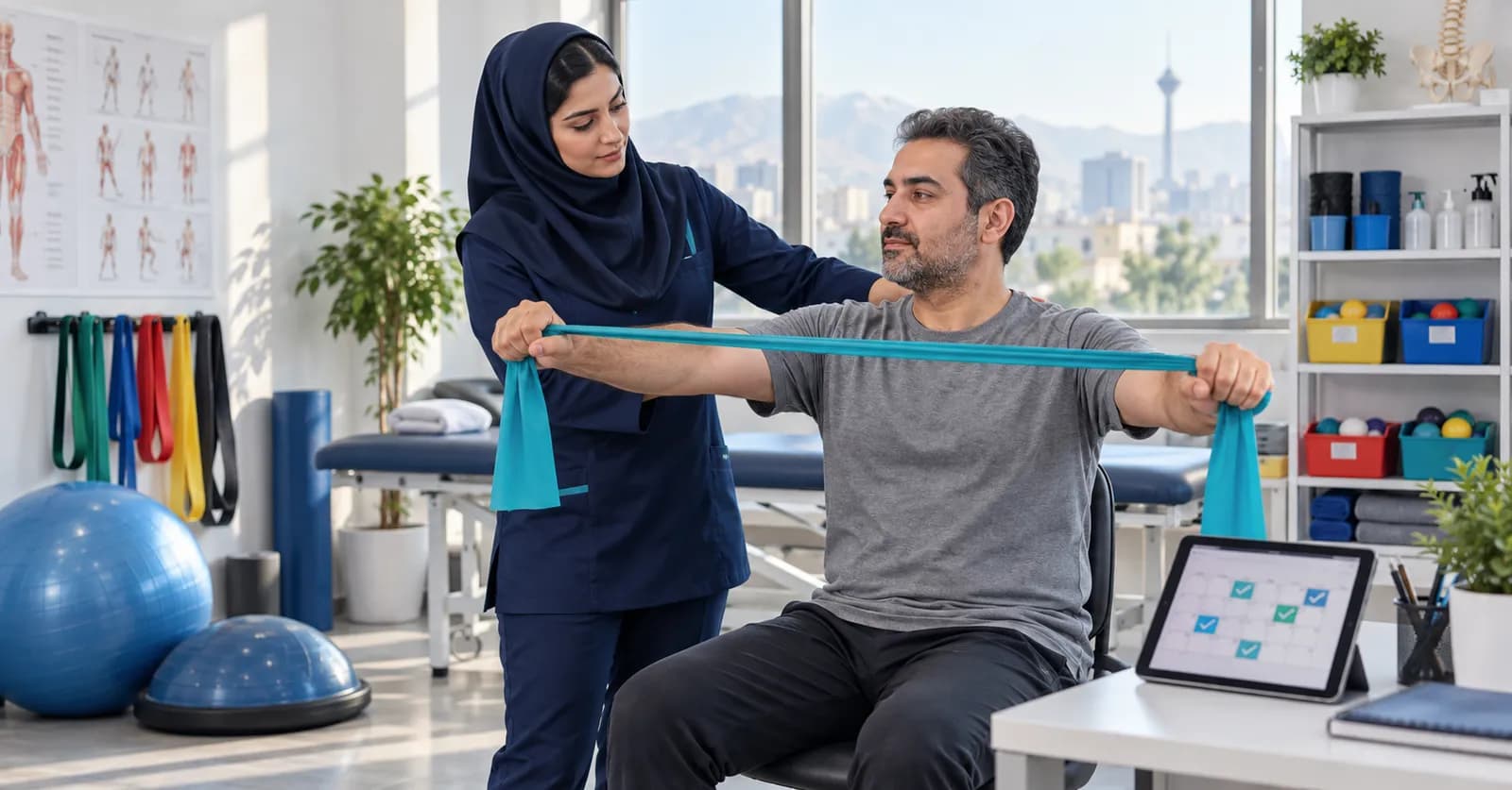 مدیریت کلینیک فیزیوتراپی